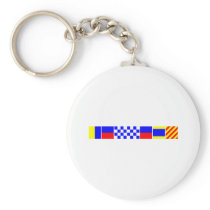 Code Flag Kennedy Key Chains