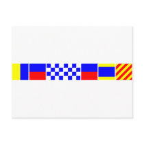 Code Flag Kennedy Postcards