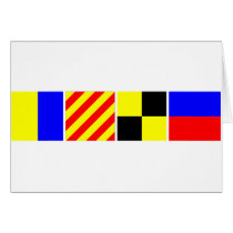 Code Flag Kyle Card