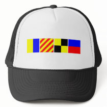 Code Flag Kyle Trucker Hats