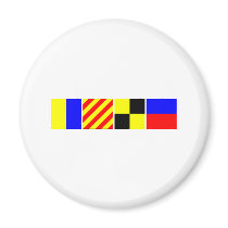 Code Flag Kyle Refrigerator Magnet