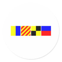 Code Flag Kyle Stickers