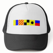 Code Flag Kylie Trucker Hats