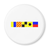 Code Flag Kylie Fridge Magnet