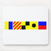 Code Flag Kylie Mouse Mat