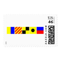 Code Flag Kylie Postage Stamps