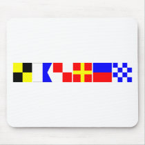Code Flag Lauren Mouse Pads