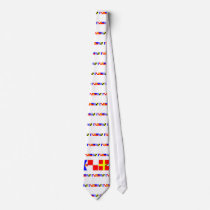 Code Flag Lauren Tie
