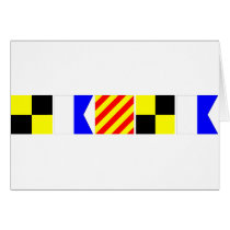 Code Flag Layla Card