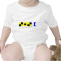Code Flag Lila t-shirts