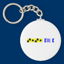Code Flag Liliana keychains