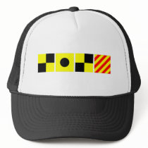 Code Flag Lily Mesh Hats