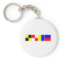 Code Flag Luke Key Chain