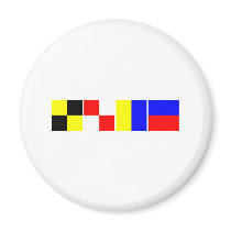Code Flag Luke Magnets