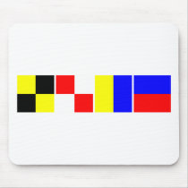 Code Flag Luke Mouse Pad