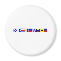 Code Flag Mackenzie Refrigerator Magnet