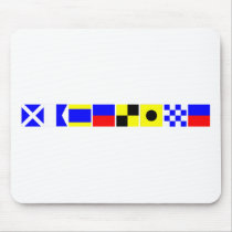 Code Flag Madeline Mouse Mats