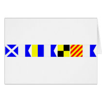 Code Flag Makayla Card