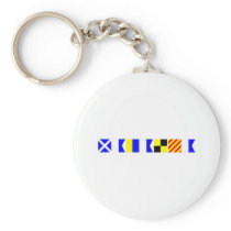 Code Flag Makayla Key Chains