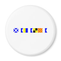 Code Flag Makayla Fridge Magnets