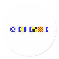 Code Flag Makayla Sticker