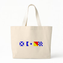 Code Flag Mason Canvas Bag