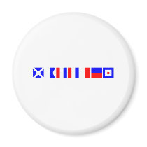 Code Flag Matthew Fridge Magnet