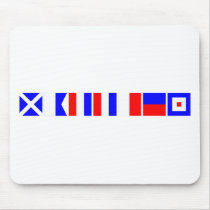 Code Flag Matthew Mouse Pads