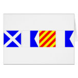 Code Flag Maya Card