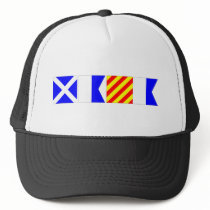 Code Flag Maya Trucker Hat