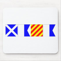Code Flag Maya Mouse Mat
