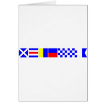Code Flag Mckenna Card