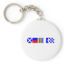 Code Flag Megan Key Chains