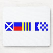 Code Flag Megan Mouse Pads