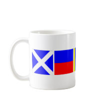 Code Flag Megan Coffee Mugs