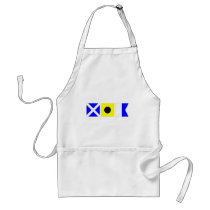Code Flag Mia Apron