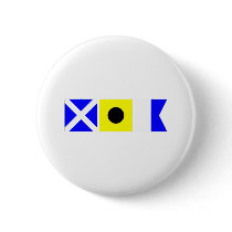 Code Flag Mia Pinback Button