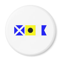 Code Flag Mia Fridge Magnets
