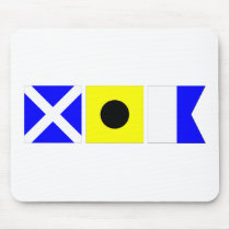 Code Flag Mia Mouse Pad