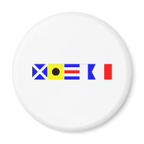 Code Flag Micah Magnet