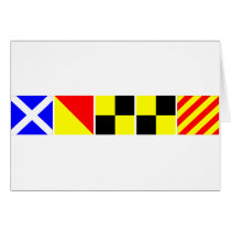 Code Flag Molly Card