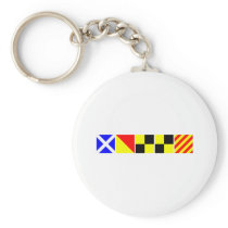 Code Flag Molly Key Chain