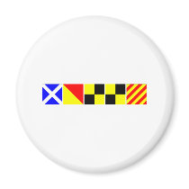 Code Flag Molly Magnet
