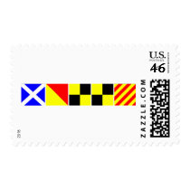Code Flag Molly Postage