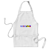 Code Flag Natalie Aprons