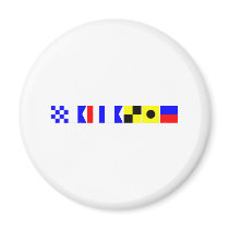 Code Flag Natalie Refrigerator Magnets