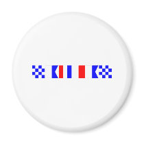 Code Flag Nathan Refrigerator Magnets
