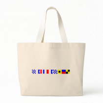 Code Flag Nathaniel Tote Bags