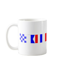 Code Flag Nathaniel Coffee Mugs