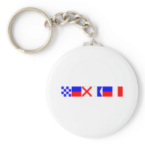 Code Flag Nevaeh Keychain
